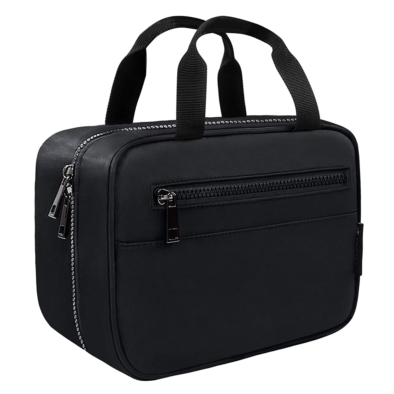 OMYSTYLE  Men's Black Travel Toiletry Bag