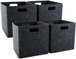 GOHOME  4 PacksLigjt Dark Foldable Storage Cubes