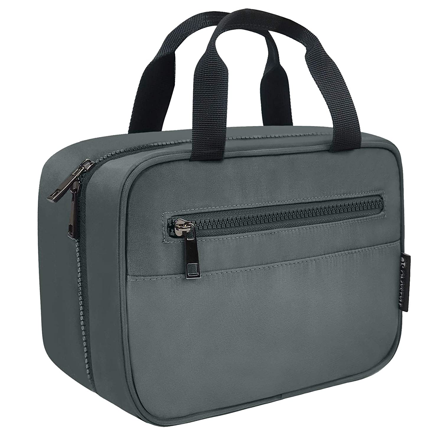 OMYSTYLE  Men's Gray Travel Toiletry Bag